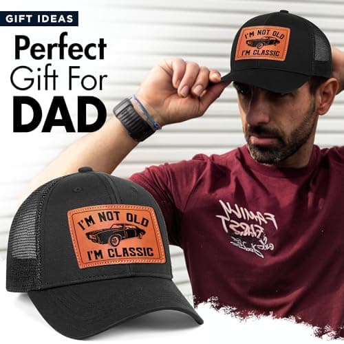 Birthday Gifts for Men Unique - Dad Birthday Gift, Gifts for Dad for Birthday, Fathers Day, Christmas - Cool Mens Gifts Ideas, Mens Birthday Gift Ideas - for Him, Grandpa, Men, Dad Hat
