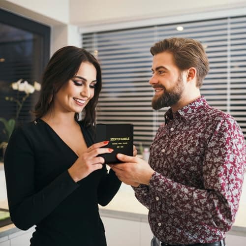 Lavender Scented Mom's Funny Christmas Candle