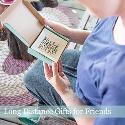 HOME SMILE Ceramic Ring Dish Jewelry Tray for Mom Sister Friends