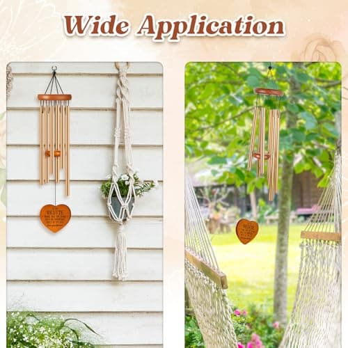 Bestie Gifts for Women, Best Friend Wind Chimes, Friendship Bestie Happy Birthday Gift for Women, Graduation Thanksgiving for Friends Female BFF