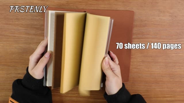 PRSTENLY Sisters Gifts from Sister Leather Journal, To My Sister Gifts 140 Page Refillable Notebooks, Graduation Mothers Day Valentines Day Christmas Gifts for Sister from Sister Brother