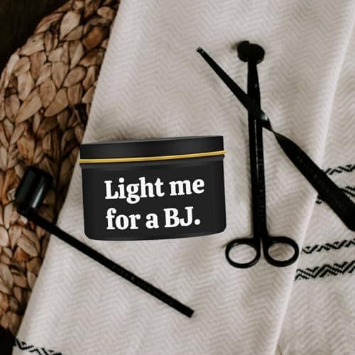 Gifts for Him Boyfriend Husband Funny Anniversary Wedding Birthday Gifts for Men Naughty Engagement Gift for Couples Husband Boyfriend Birthday Gift Ideas, Unique Romantic Lavender Candle for Men