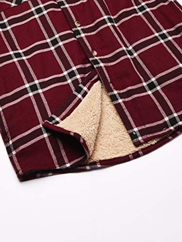 Wrangler Authentics Men's Long Sleeve Sherpa Lined Shirt Jacket