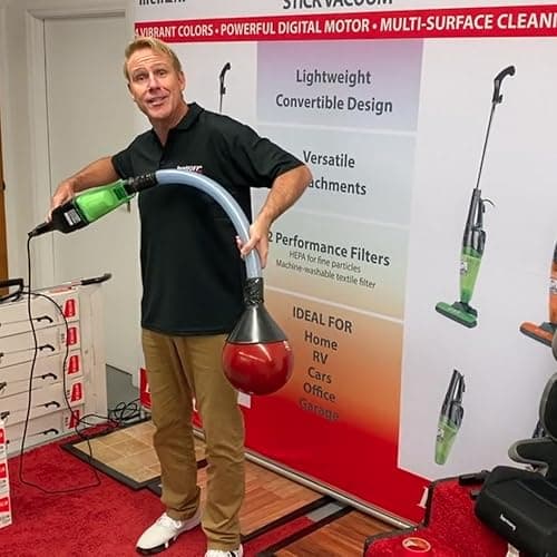 Berghoff Merlin All-in-ONE Corded Vacuum Cleaner with Tools Blue