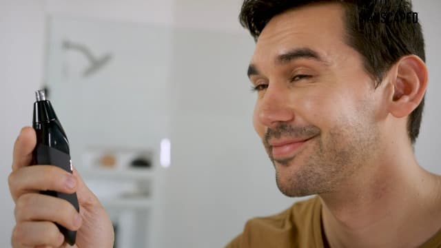 MANSCAPED MANSCAPED® The Weed Whacker® 2.0 Electric Nose & Ear Hair Trimmer – 7,000 RPM Precision Tool with Rechargeable Battery, Wet/Dry, Easy to Clean, Improved Stainless Steel Replaceable Blade