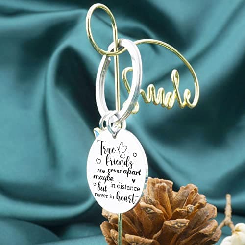 Friends Keychain Friendship Gifts For Women Bff Bestie Best Friend Birthday Gifts for Women Long Distance Gift For Woman Friend Female Best Friends Birthday Christmas Gift Small