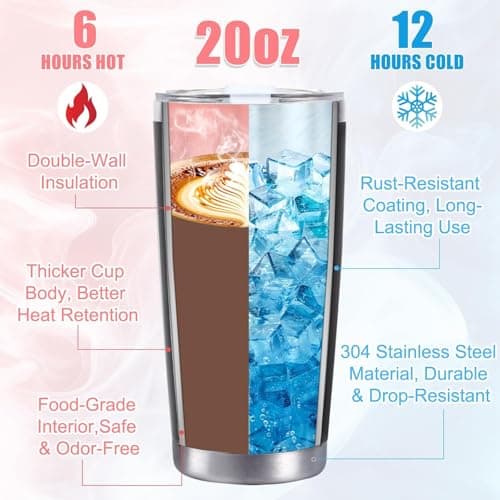 New Dad Gifts For Expecting Dad to be Father’s Day First Time Gifts 20oz Black Insulated Stainless Steel Tumbler Cup Birthday Baby Shower Gender Reveals Presents Christmas Gift Ideas