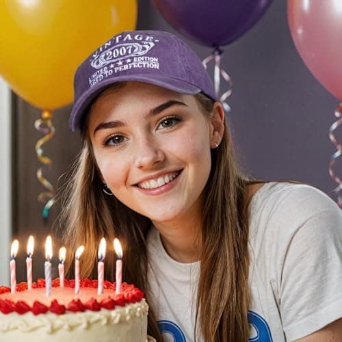 Birthday Gifts for Men Women, Personalized 18th/21st/25th/30th/40th/50th ...90th Birthday Ideas Gift, Vintage Baseball Hat