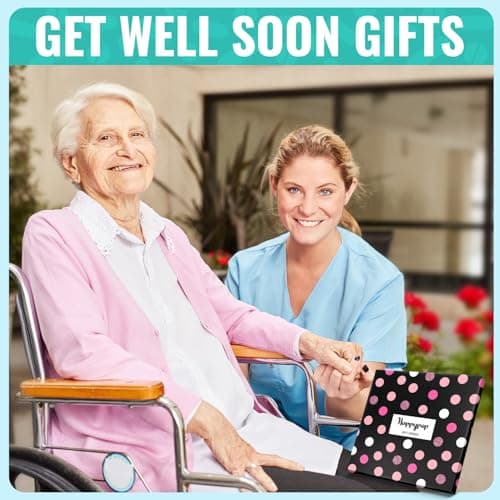 HAPPYPOP Cancer Awarenesss Gifts - Women Men Socks for Breast Cancer Survivor Chemo Patient