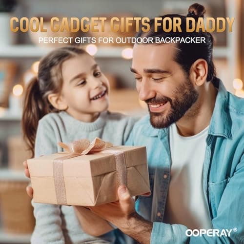 Gifts for Dad Fathers Day, Fathers Day Dad Gifts, EDC Box Cutter for Camping Hiking Fishing, Birthday Gift Ideas for Daddy, EDC Tool Gift from Daughter Son