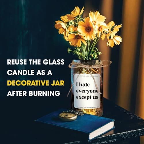 NewEleven Gifts for Women Friendship - Funny Gift for Friends Female - Unique Friendship Gifts for Women, Friend, Female, Bestie, BFF, Soul Sister, Work Bestie - Candle