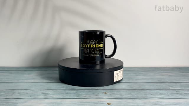 Fatbaby Best Boyfriend in the Galaxy Coffee Mug,Funny Birthday Valentine's Day Christmas Gifts For Boyfriend Him Tea Cup 11 oz