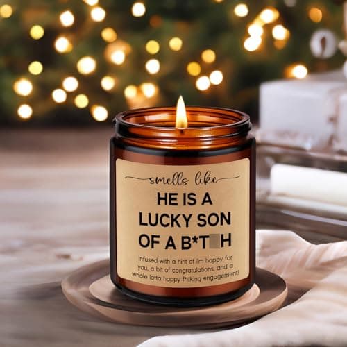 Fairy's Gift Funny Engagement Candle, Engagement Gifts, Newly Engaged Gifts Ideas, Presents for Bride, Bride to Be - Bridal Shower, Funny Wedding Presents for Engaged Friend, Sister, Daughter, Fiance