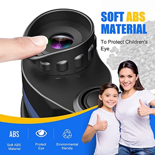 LET'S GO! Binocular for Kids, Compact High Resolution Shockproof Binoculars
