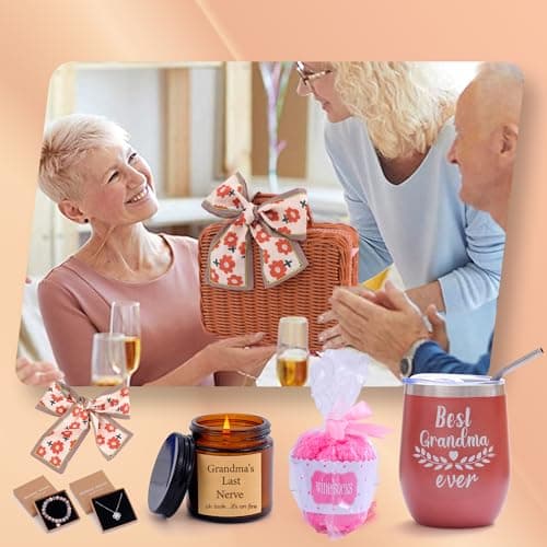 Unique Grandma Gifts: Christmas & Birthday Baskets for Grandmother