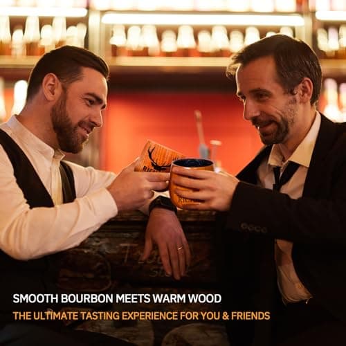 Personalized Wooden Whiskey Glasses, Custom Engraved Charred Bourbon Gifts for Men Who Have Everything, Drinking Glass, Personalized Birthday Christmas Gifts for Men Dad Husband Brother Boss