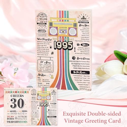30th Birthday Gifts for Women Cool Gifts for 30 Year Old Woman 30 Gifts for Women 30s Happy 30th Birthday Gift Idea 30 Year Old Birthday Gifts for Woman 30th Birthday Gifts for Her Daughter Female