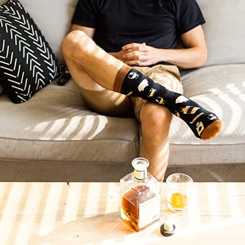 Lavley Food Socks - Hilarious gift for food lovers and snack fans - Great gag gift or stocking stuffer for holidays