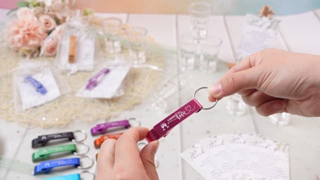 200 Pcs 50 Sets Wedding Favors for Guest Bulk 2 oz Cheers to Love Acrylic Shot Glasses Wedding Bottle Openers with Thank You Cards Bags for Guest Souvenirs Gifts Newlyweds Bridal Shower