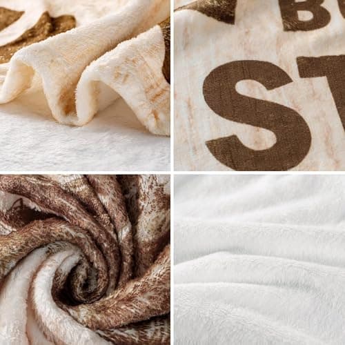 CENSIHER Gift for Wife from Husband to My Wife Blanket Wedding Anniversary Romantic Gifts for Women Birthday Christmas Valentine's Mother's Day Healing Thoughts Blanket Presents for Her