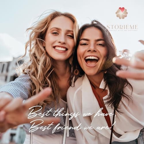 Best Friend Figurines - Friendship Bestie Gifts for Women - Christmas Birthday Gifts for Sisters from Sister