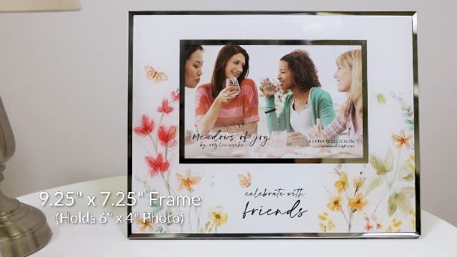 Pavilion Gift Company - Friend - Ceramic Heart-Shaped Keepsake Dish, Watercolor Floral Design, Valentines Day Gift For Girlfriend, Unique Gifts for Friend, Trinket Dish, Ring Holder, Jewelry Dish