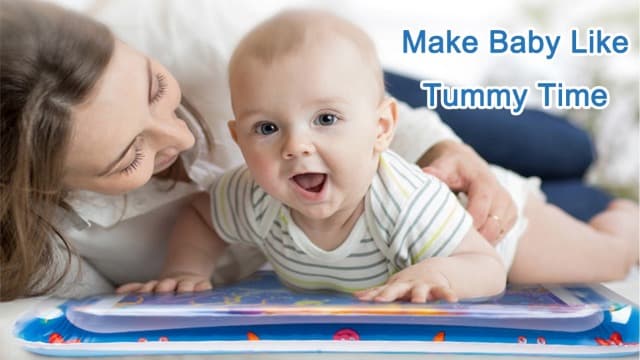 Tummy Time Water Mat丨Inflatable Tummy Time Water Play Mat for Babies, Infants and Toddlers 3 to 12 Months Promote Development Toys Baby Gifts