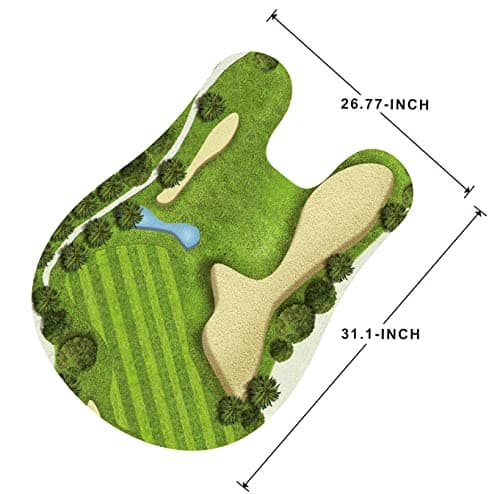 Toilet Golf Game-Practice Mini Golf in Any Restroom/Bathroom - Great Toilet Time - Dad Gifts, Funny Gifts for Dad, Funny White Elephant Gifts, Gag Gifts for Husband, Boyfriend, Men.