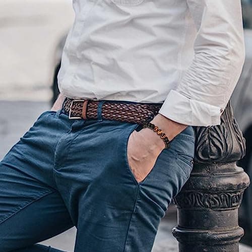 Best Ever Gifts for Mens Teen Boys, Beads Bracelet Gifts for Friend Brother Uncle Boyfriend Grandpa Dad Son Grandson Nephew New Dad Stepdad Husband on Birthday Christmas Valentines Fathers Graduation