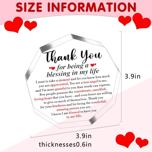 Thank You Gifts for Coworkers Women Man Mentor Gifts for Women Appreciation Gift for Friends Bestie Thank You Plaque Home Office Decor Coworker Leaving Gift