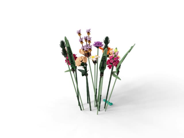 LEGO Icons Flower Bouquet Building Set - Artificial Flowers for Decoration for Home and Display, Ages 18+ - Small Fake Flowers for Table, Desk, Office - Gift for Birthdays - 10280
