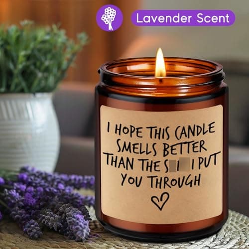 Fairy's Gift Candle I'm Sorry I Love You Gifts for Her Him Mom, Gifts for Wife, Grandma Girlfriend Wife Birthday Presents Ideas, Christmas Funny Presents for Women Men Dad Husband Boyfriend Parents