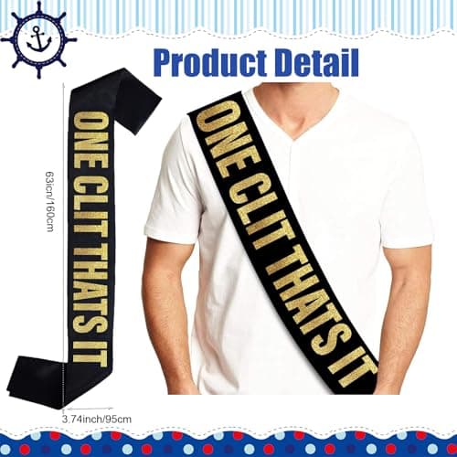 Groom Captain Hat with Groom Sash Bachelor Party Favors Supplies Decorations, Ideas, Gifts Nautical Bachelor Hat