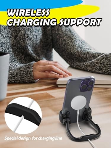 Stocking Stuffers for Teens Boys Girls Adults Cell Phone Stand Patented 2 Pack Thumbs Up Lazy Phone Holder for iPhone Cellphone Stand for Desk Fun Birthday Gifts for Kids Men Women Wife