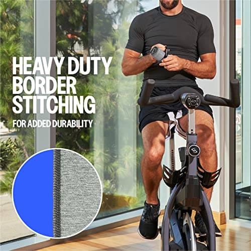 Acteon Microfiber Gym Towels 5 Pack, Quick Dry Silver ION Odor-Free Sweat Towel, Super Absorbent Fast Drying for Men & Women, Workout, Yoga, Running, Hiking, Travel – 16x30.5 Inch