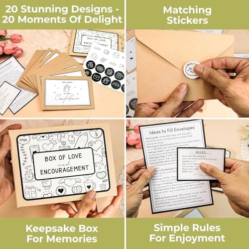 Open When Envelopes For College Student - High School Graduation Gift Card Book 2025, Open When Letters For Boyfriend, Colleges Survival Kit Going To College Gifts For Her, Him, Daughter