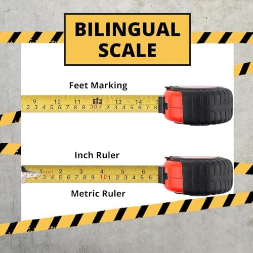 Gossby Gift for Husband, Boyfriend - I Love Building A Life with You Tape Measure - Christmas, Valentines, Anniversary Tool Gift for Him - Men Gift for Husband, Boyfriend from Wife, Girlfriend