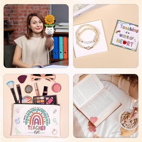 U-Goforst Teacher Appreciation Gifts for Women, Teacher Christmas Gifts Supplies, Birthday Back to School Valentine Graduation Retirement