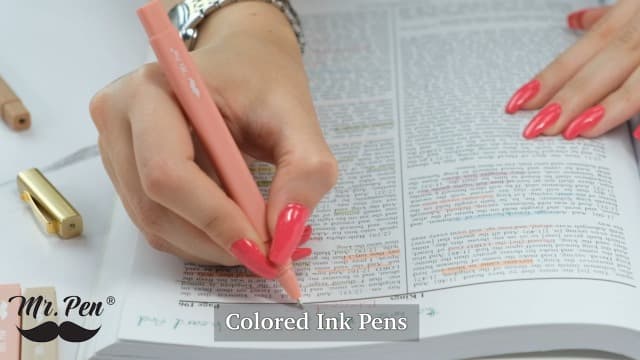 Mr. Pen- Bible Journaling Kit, Bible Study Supplies, No Bleed Bible Highlighters and Pens No Bleed