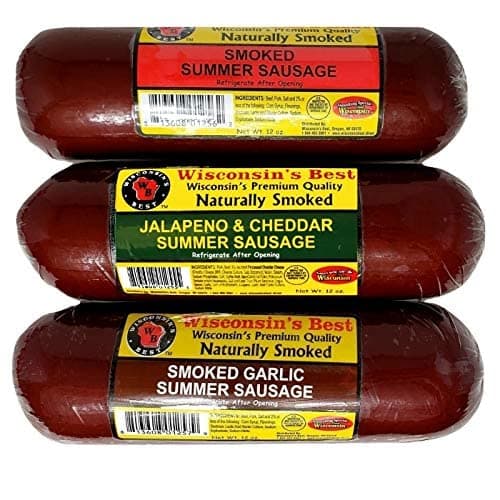 Wisconsin Cheese Company - Ultimate Cheese & Meat Holiday Gift Box - Smoked Summer Sausages, 100% Wisconsin Cheese, Crackers, Pretzels & Mustard | Perfect for Parties, Charcuterie Boards, and Holiday Gifts