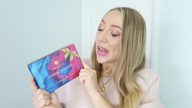 Aromatherapy Shower Steamers Gift Set, Six Fizzies - Uplifting, Relaxing, Stress Relief Scents for Women and Men - Self Care Home Spa Experience - Christmas Day Stocking Stuffers and Relaxation Gifts