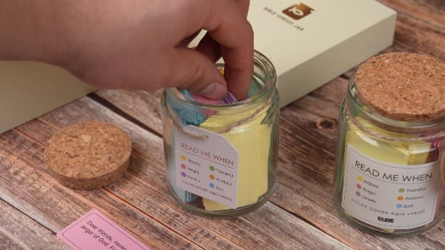 BLIEVE- Bible Verse Jar, Read Me When Bible Verses Jar For Daily Encouragement, Inspirational Prayer & Reflection, Christian Gifts For Women and Men, Religious Graduation Gifts For Her, Gift For Mom