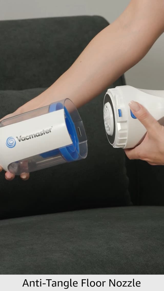 Vacmaster Corded Stick Vacuum Cleaner 2 in 1 Ultra-Lightweight 14Kpa Power Suction Handheld Vacuum Cleaner with Washable HEPA Filter for Home, Car, Pet Hair, Carpet, Hard Floor