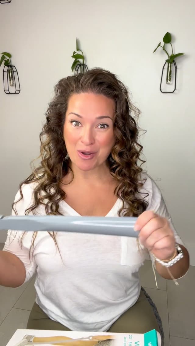 Vive Long Shoe Horn with Handle for Seniors (23") - Sock Remover and Long Handled Shoehorn for Men & Women