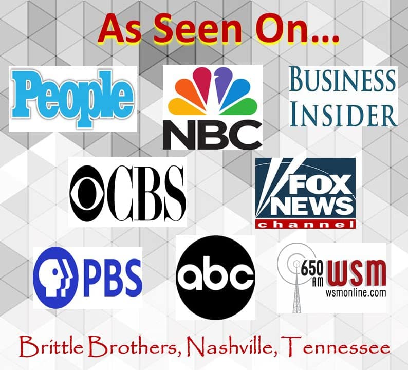 Brittle Brother's Bacon Brittle - 8 oz Box - Voted #1 in America - 4 x's more Nuts! - Cashew Pecan Bacon Corporate Gift Men Women Candy Snack Birthday Sampler Christmas Mother Father Graduation Office Mix Valentines Day Party