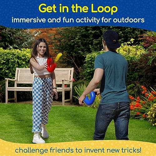 pindaloo Original Skill Game Toy with 2 Balls- Gifts for Kids and Adults Indoor & Outdoor Games, Ball Toys for Boys, Girls, & Teens - Gift Ideas, Fun Stuff, Develops Motor & Juggling Skills -Blue