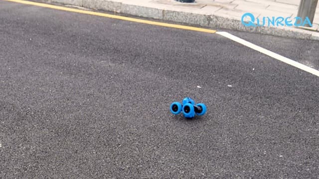 Remote Control Car, RC Cars Toys for Kids Ages 6-12, 4WD Stunt Car with LED Lights & 360° Flips, 2.4GHz, Upgraded USB-C Modular Batteries, 8-10 Year Old Boys Birthday Gift 1-Blue