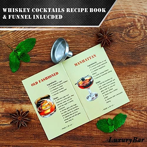 Football Whiskey Decanter Set with Glasses Spout Football Chiller,47oz Whiskey Decanter Sets for Men,Tequila Liquor Decanters for Alcohol Bourbon Gifts for Men Gifts for Dad Boyfriend Him Husband