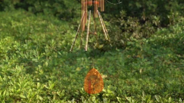 50th Wedding Anniversary Wind Chime, Happy 50th Anniversary Romantic Gifts for Couple, Parents, Wife, Husband, Friends, Golden Anniversarys Keepsake Gifts Ideas