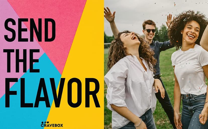 CRAVEBOX Gift Snack Box (45 Count) Variety Pack Care Package